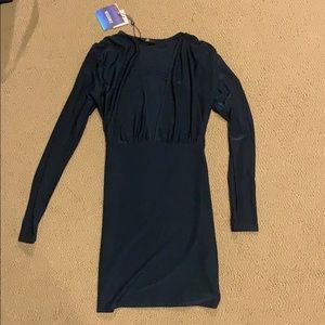 NWT Missguided teal dress